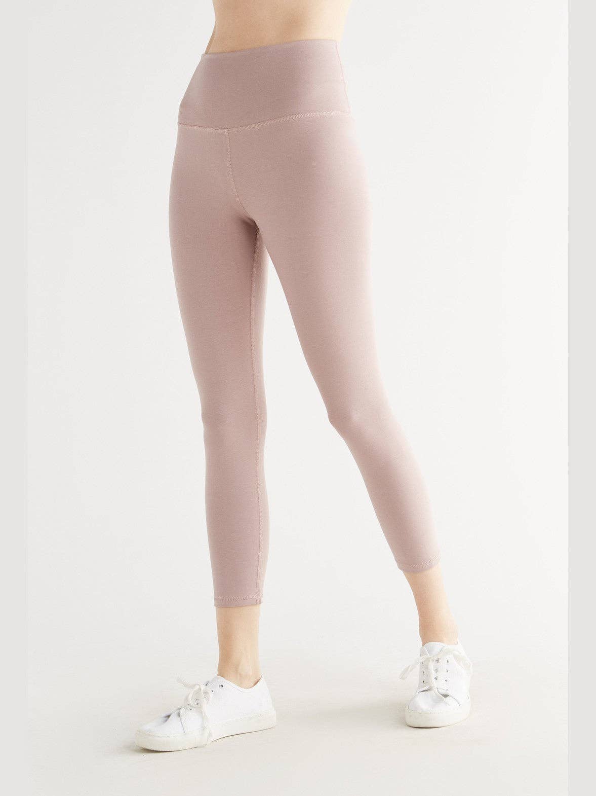 Organic 7/8 Stretch Leggings: Womens