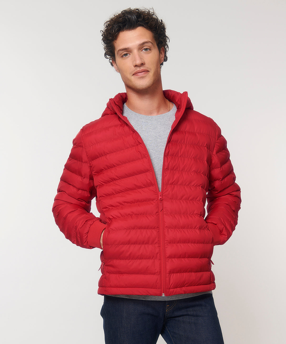 Mens Recycled Polyester Puffer Jacket