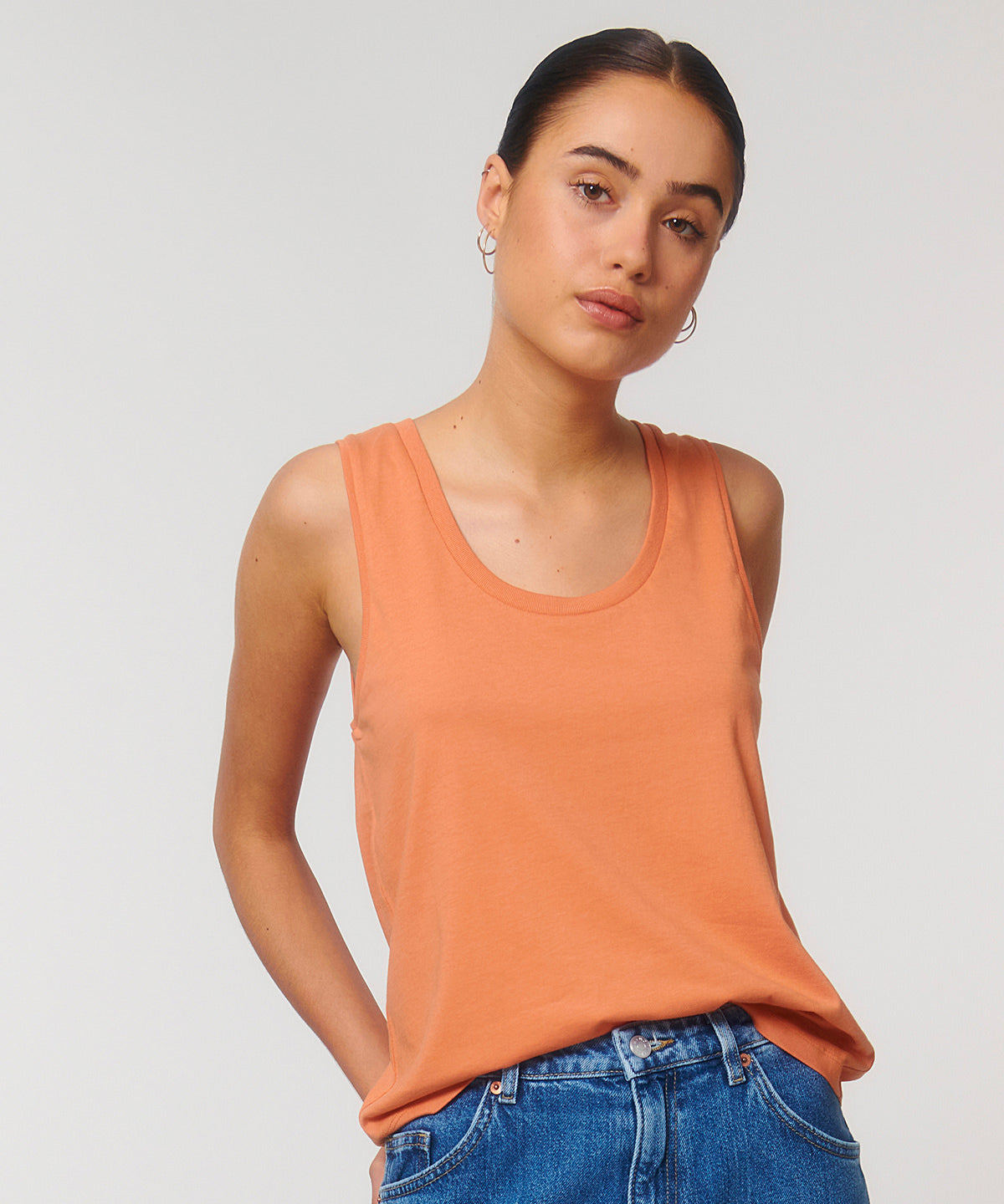 Womens Organic Medium-fit Tank Top