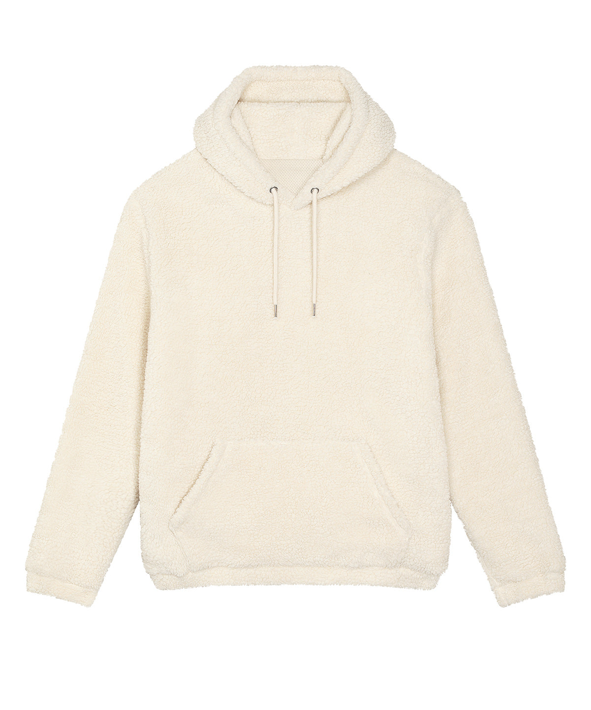 Recycled Polyester Sherpa Fluffy Hoodie: Unisex