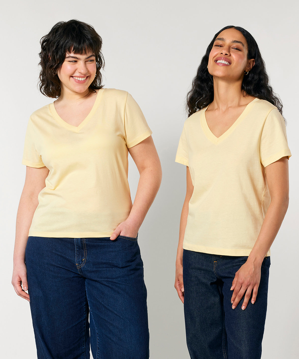 Womens Organic V-neck T-shirt