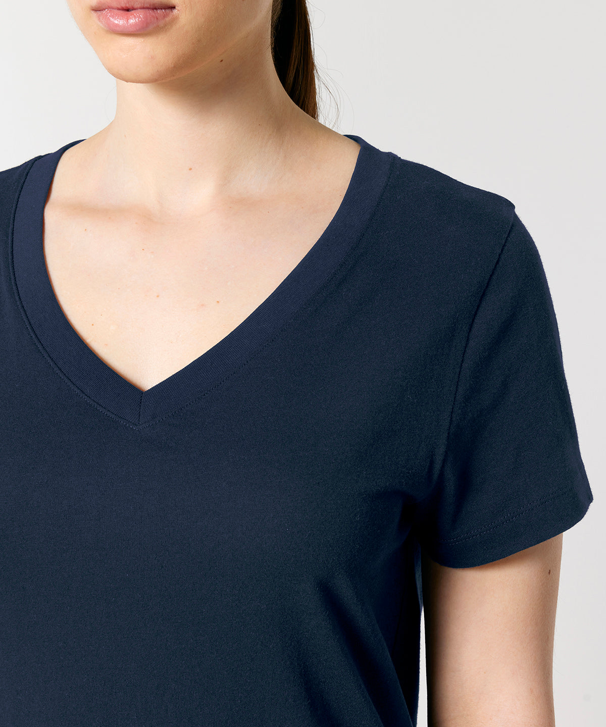 Womens Organic V-neck T-shirt